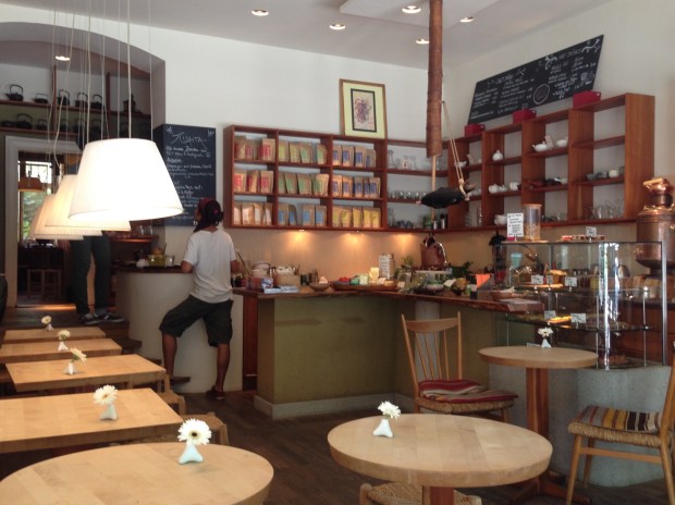 Tushita Teehaus in der Klenzestraße